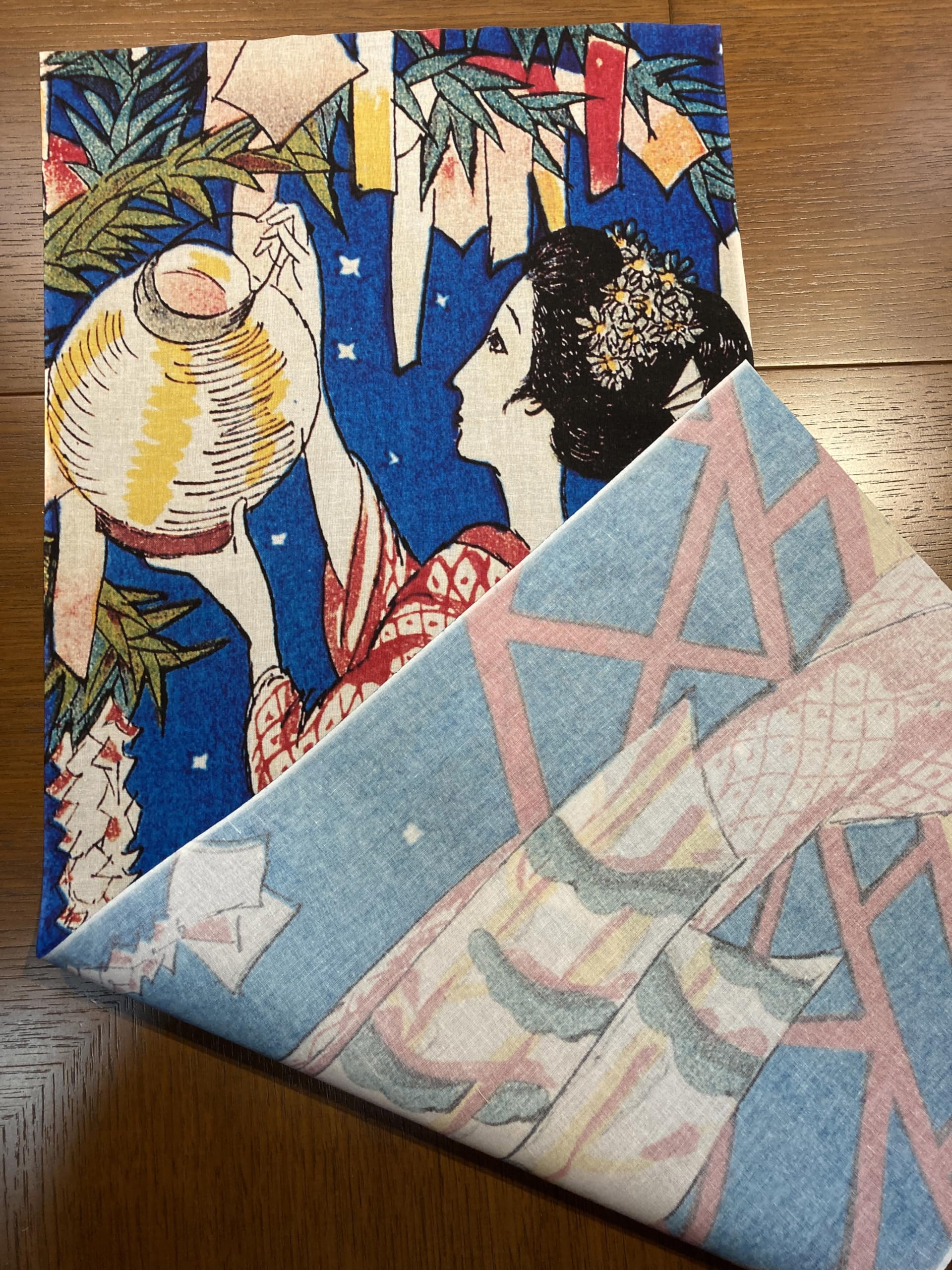 古今東西 浮世絵 手ぬぐい 竹久夢二　星合　手拭い　ハンカチ　七夕 Amazon｜古今東西 浮世絵 手ぬぐい 竹久夢二 星合｜手ぬぐい
