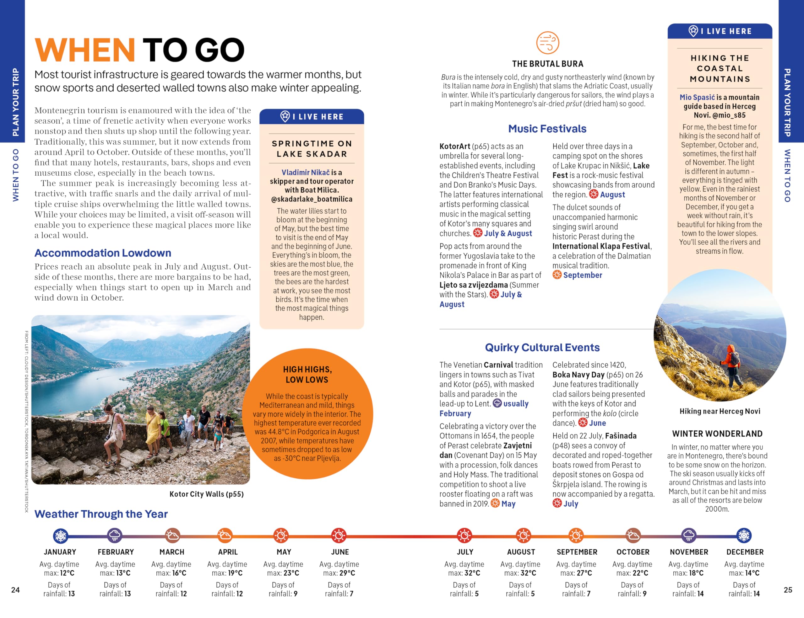 Lonely Planet Montenegro: Plan the Trip of a Lifetime | Detailed Itineraries & Maps | Insider Tips | Covers Bay of Kotor, Adriatic Coast, Central Montenegro and more (Travel Guide)