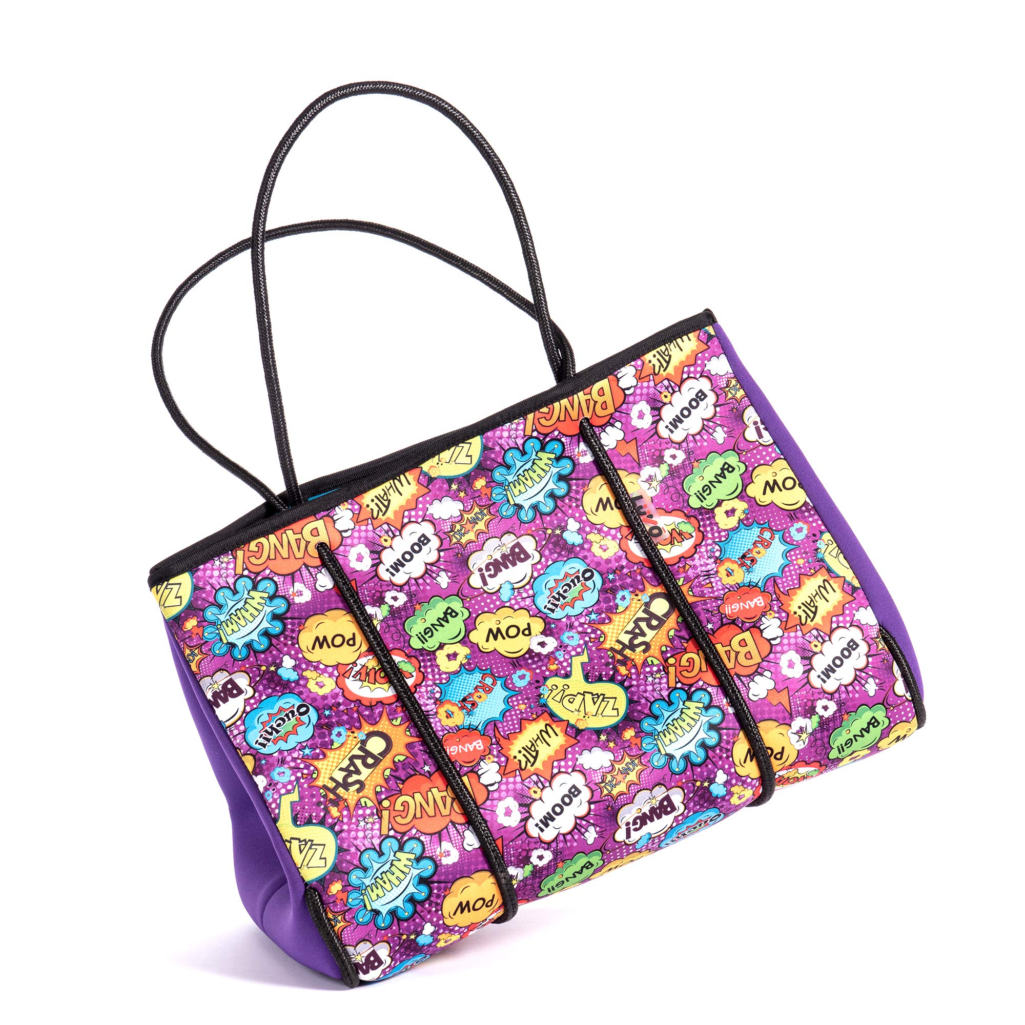 Luvo - Womens Neoprene Phantom Tote Handbags - Travel