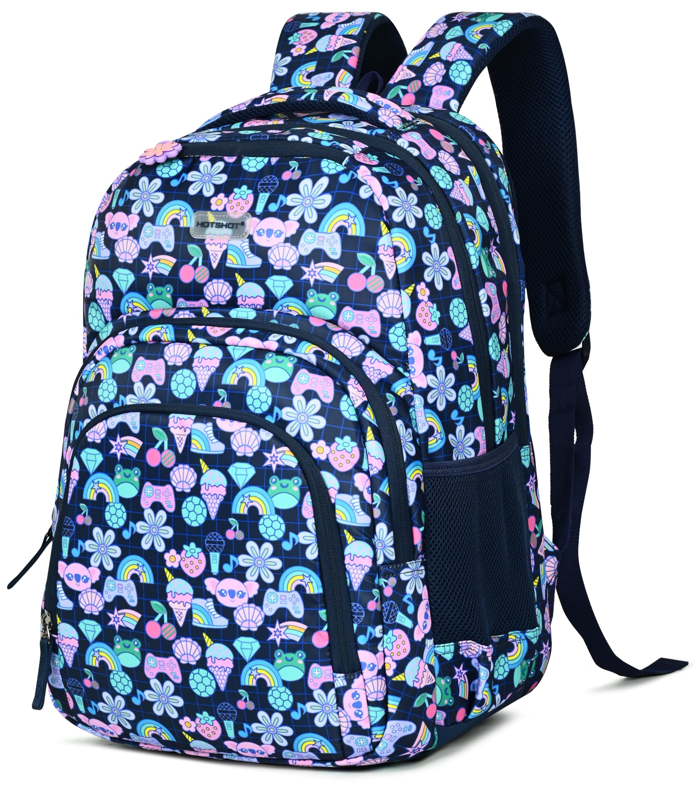 hot shot QUALA_1821|school bag for girls|kid bag|bag for girls|backpack for boys|19 INCH|with rain cover|water resistant|40 L school bag-picture-12