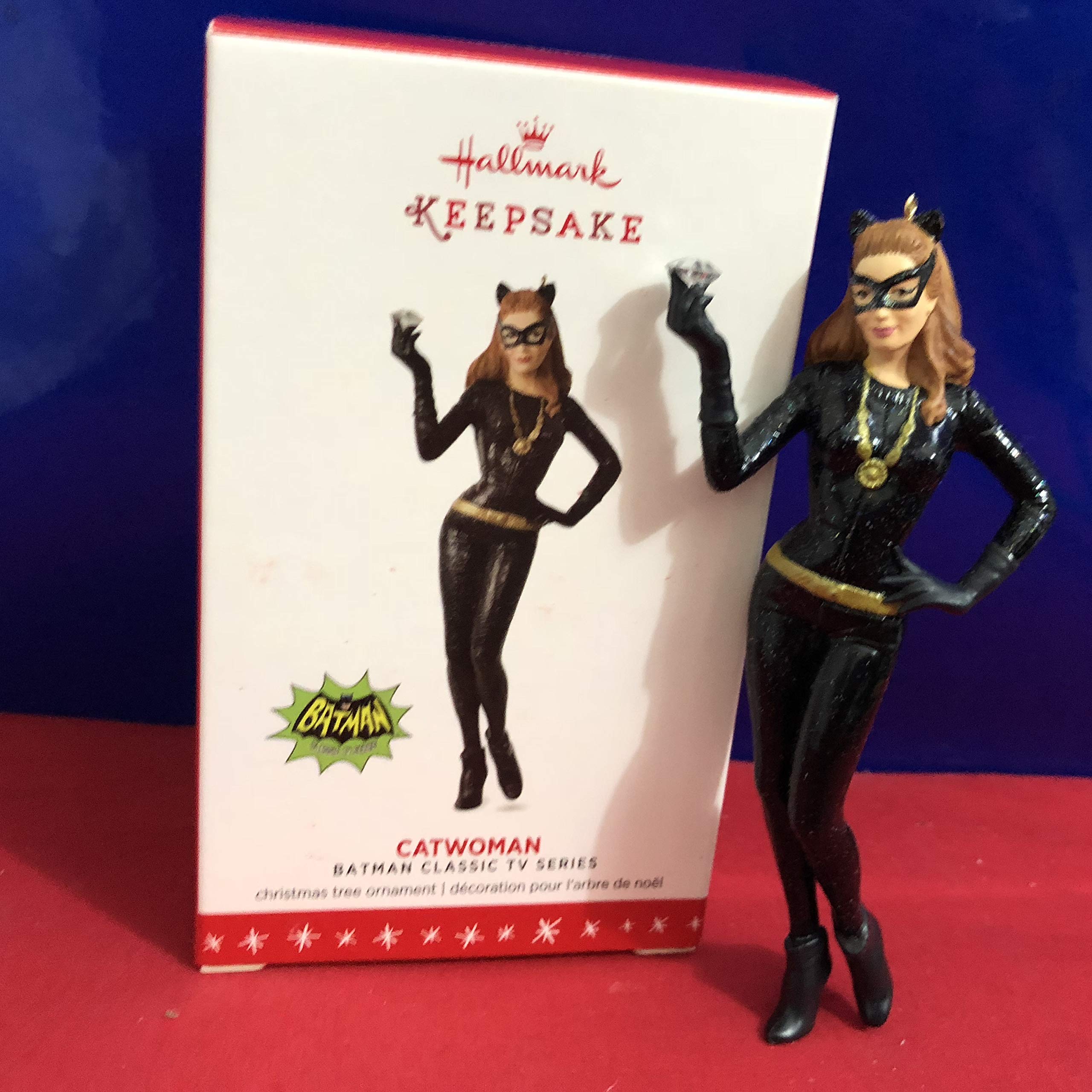 Batman 2016 Catwoman figurine suspension Hallmark décoration série télévisée rétro geek