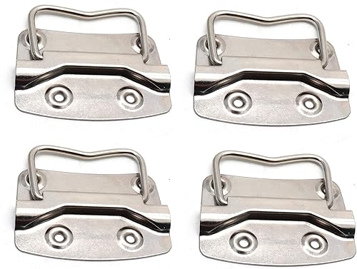 Miniatura 1 de Rannb Manijas para maletero de pecho para caja de herramientas de elevación del pecho de la puerta, paquete de 4 (mediano)