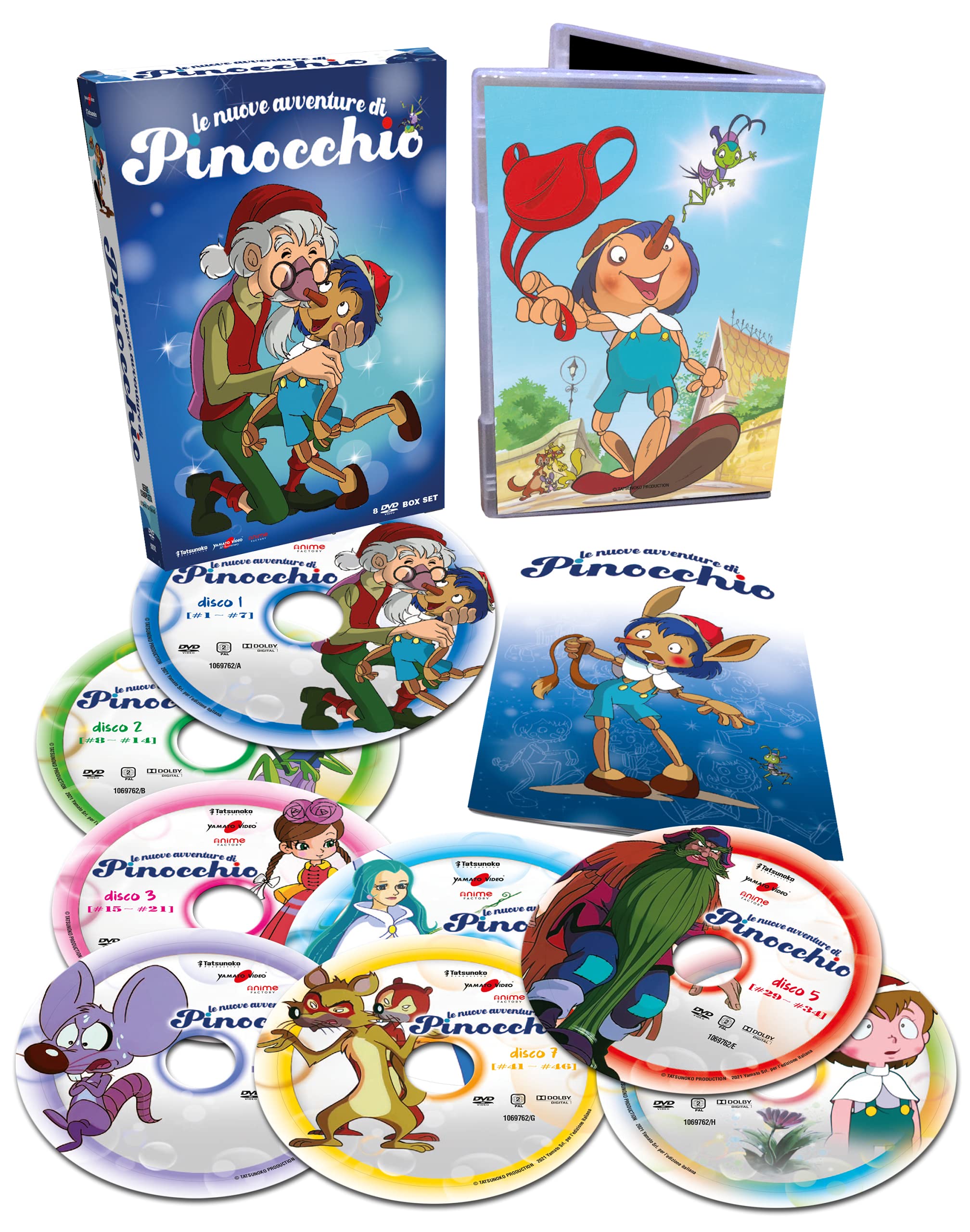 Le Nuove Avventure Di Pinocchio (Edizione Limitata 8 DVD