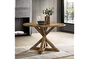 WILLIAMSPACE 48" Round Farmhouse Dining Table