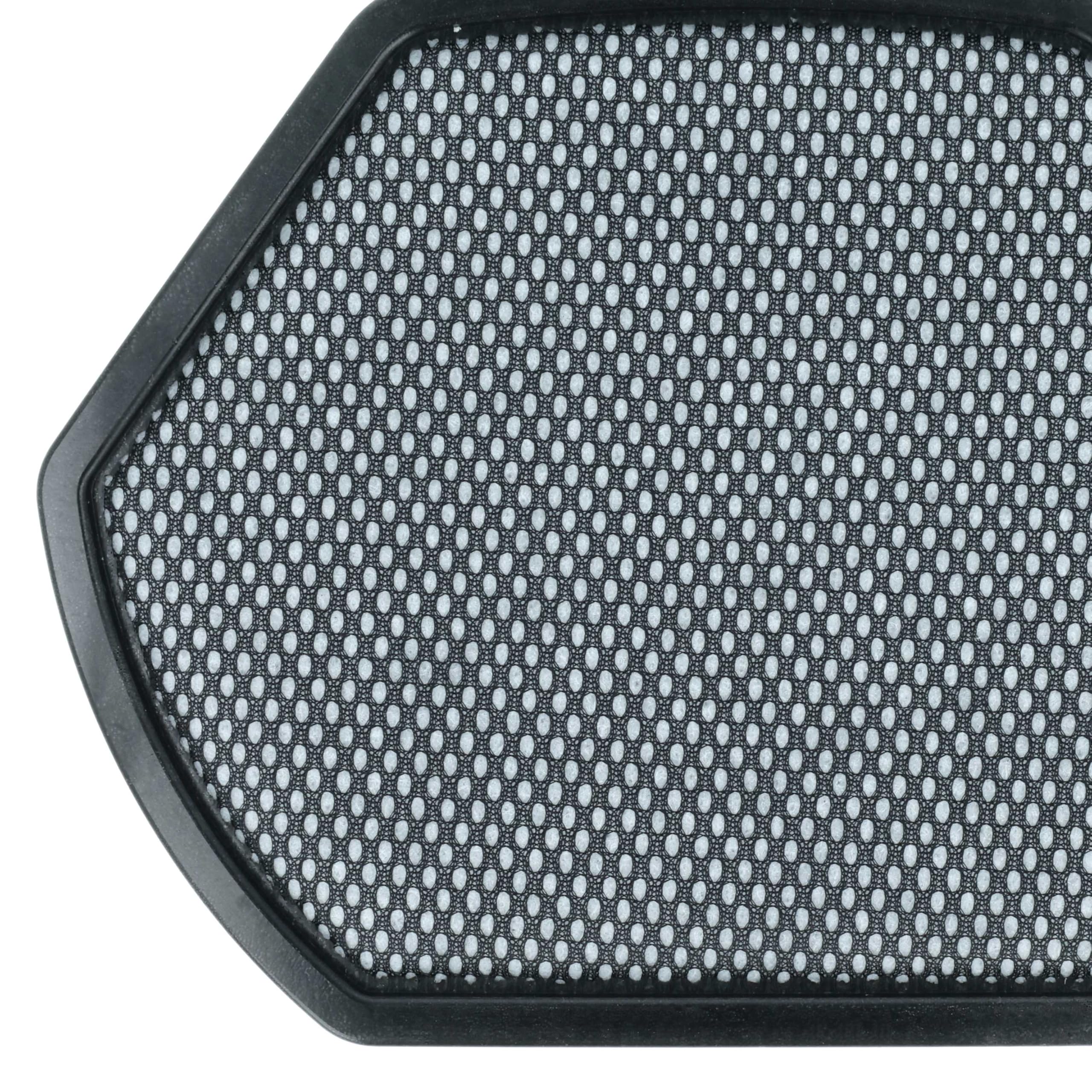vhbw 4x Filtro de aspiradora compatible con Bosch BGS 21WX100/02