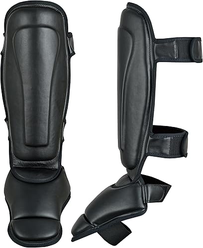 PFG Classic Shin Instep Guard for Boxing MMA Muay Thai Training