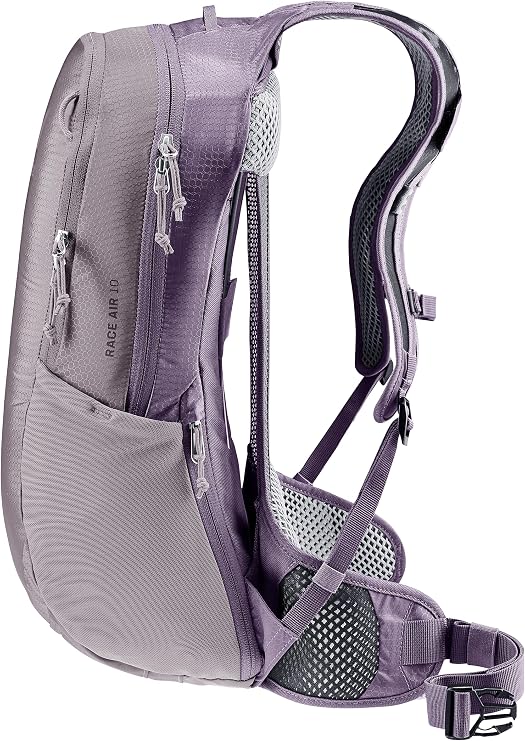 Deuter Race Air 10 Cycling Backpack, Lavender x Purple, 2.8 gal 10 L