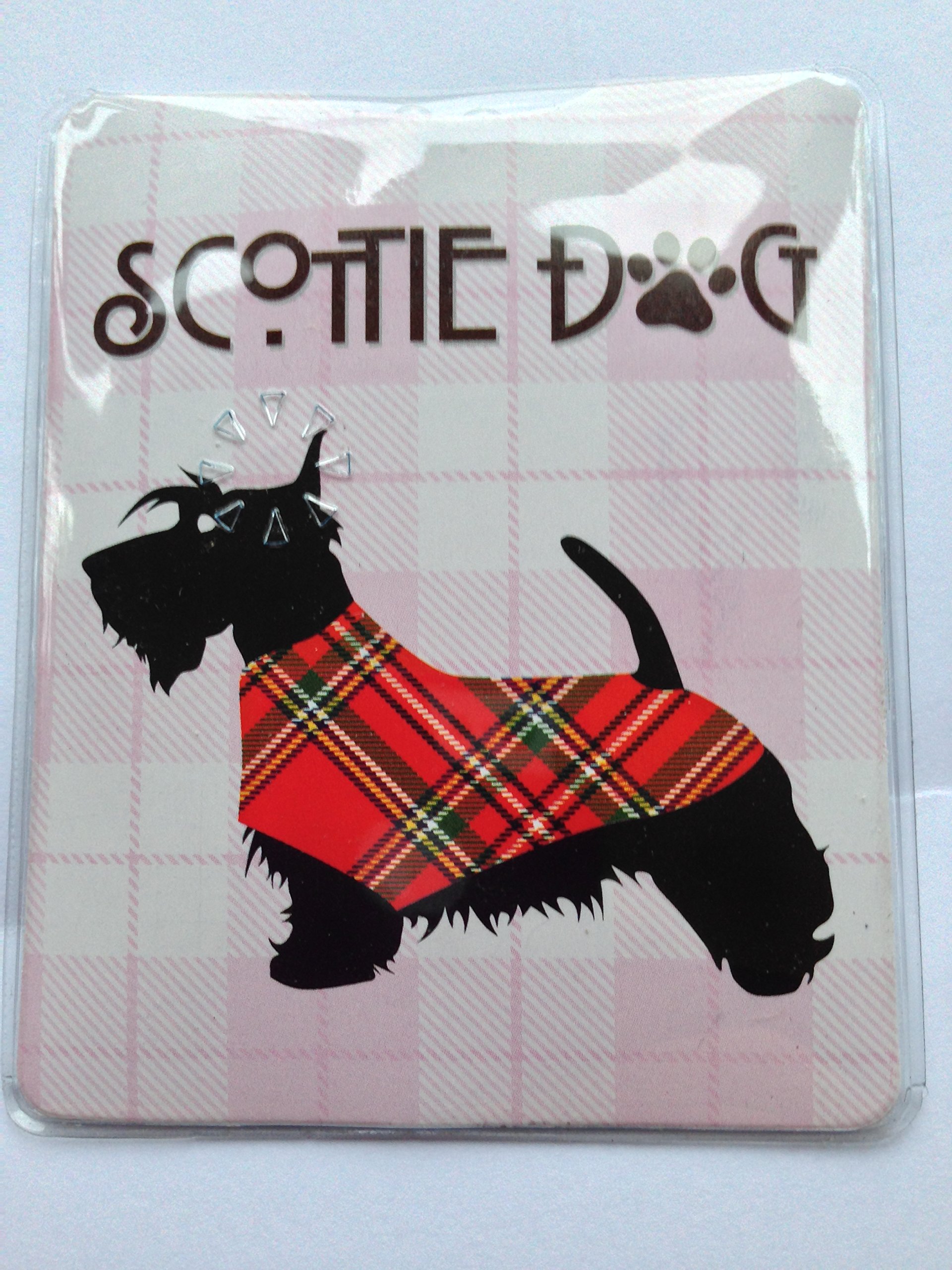 Maranda-Ti MT136 Mi Torch "Scottie Tartan Dog" Handy Handbag Purse Flashlight, Plastic, Multi-Colour
