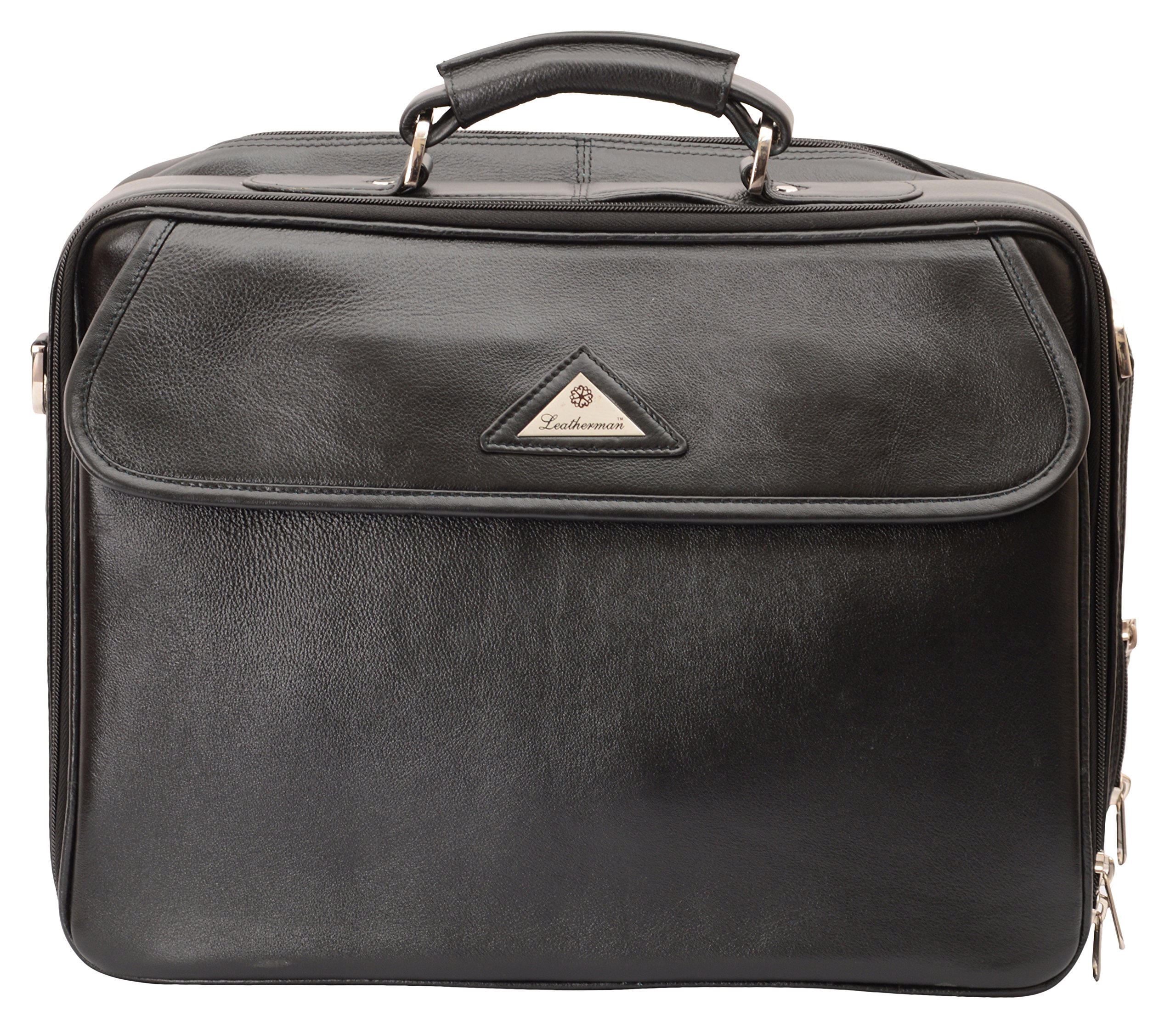 Leatherman Leather Black Laptop Bag (B07281HFQS) Amazon Price History, Amazon Price Tracker