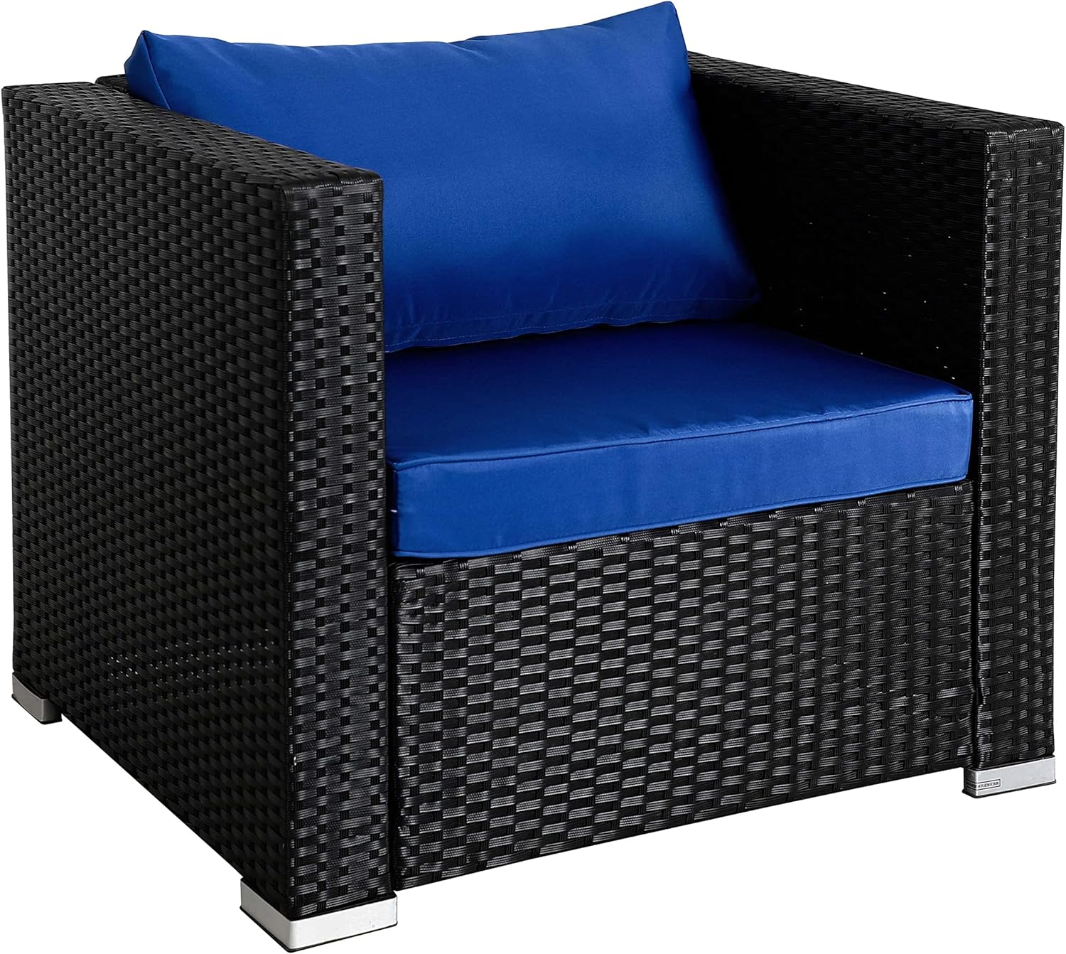 Amazon.com: PAOLFOX Outdoor Wicker Chair,Wicker Chairs,Outdoor Wicker ...