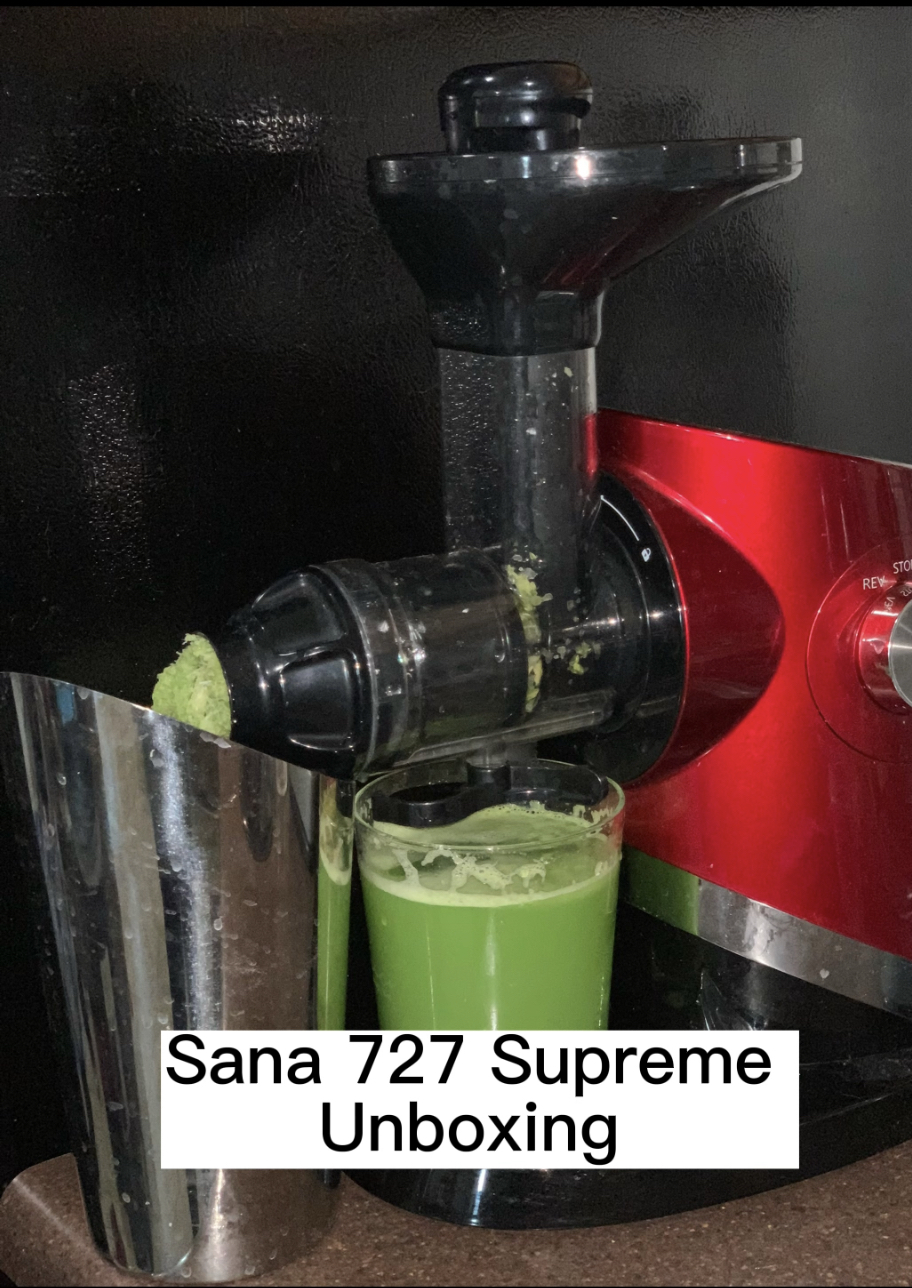 Watch Sana 727 Supreme Juicer Unboxing on Amazon Live