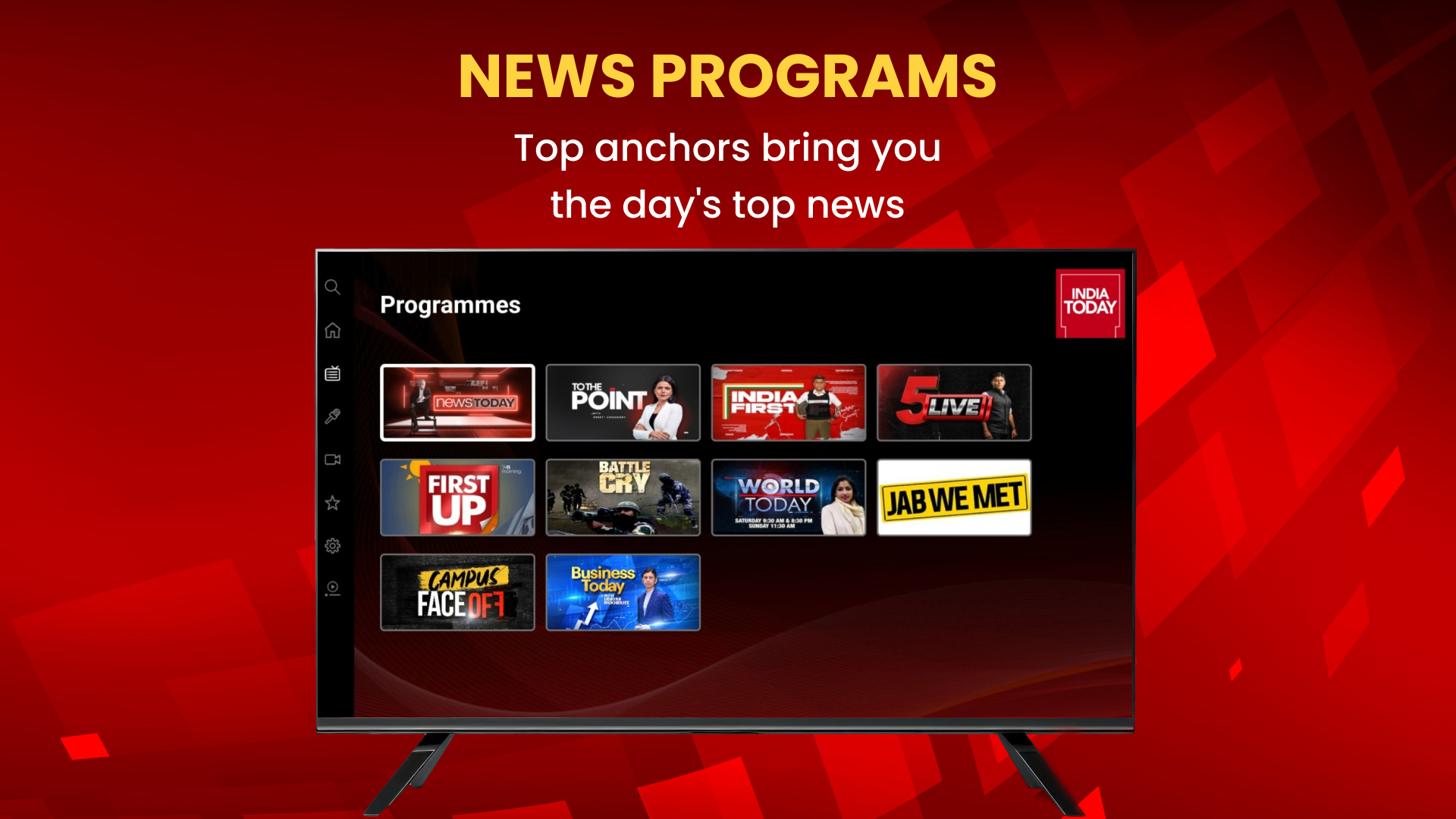 English News by India Today - Smart TV App: app su Amazon Appstore