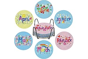 GHHKUD Diamond Painting Coasters: The Perfect Blend of Art and Home Decor