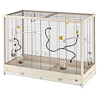 Ferplast Gabbia per Uccelli in legno FSC GIULIETTA 8, GabbiaCanarini