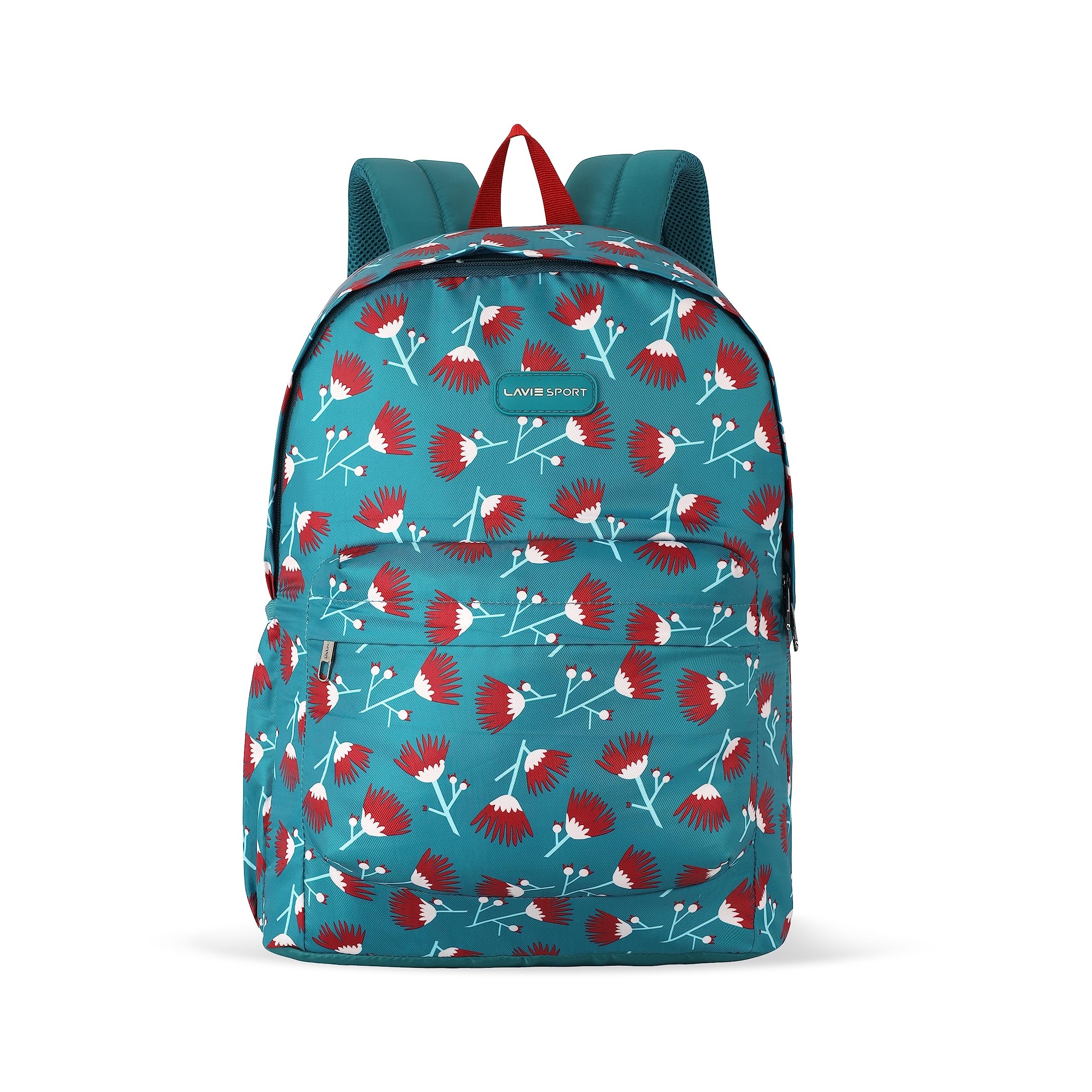 41cm Floral Printed 18 Litres School Backpack for Girls | Stylish and Trendy Casual Backpack-image-17