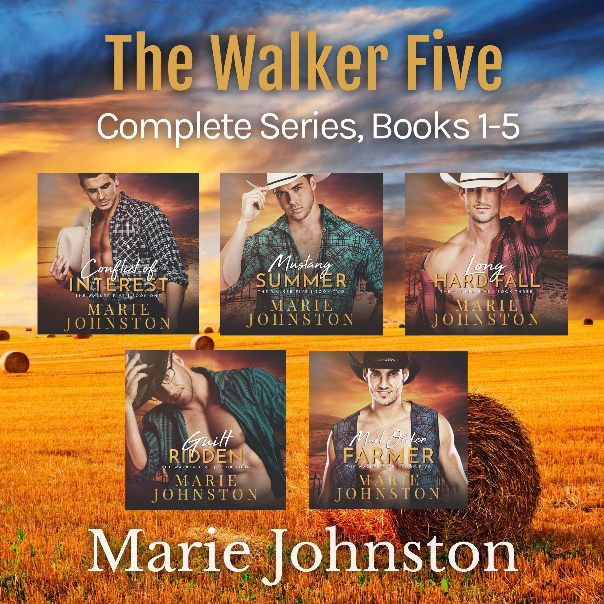 Cover art for The Walker Five Series