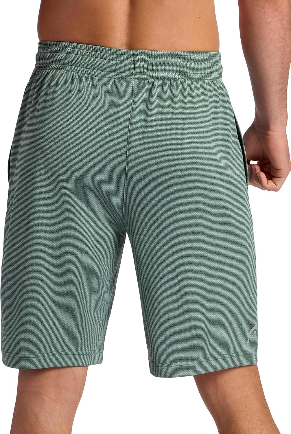 Head Men's Quality Jacquard Short, Standard Fit, 9” Inseam, Lightweight and Breathable