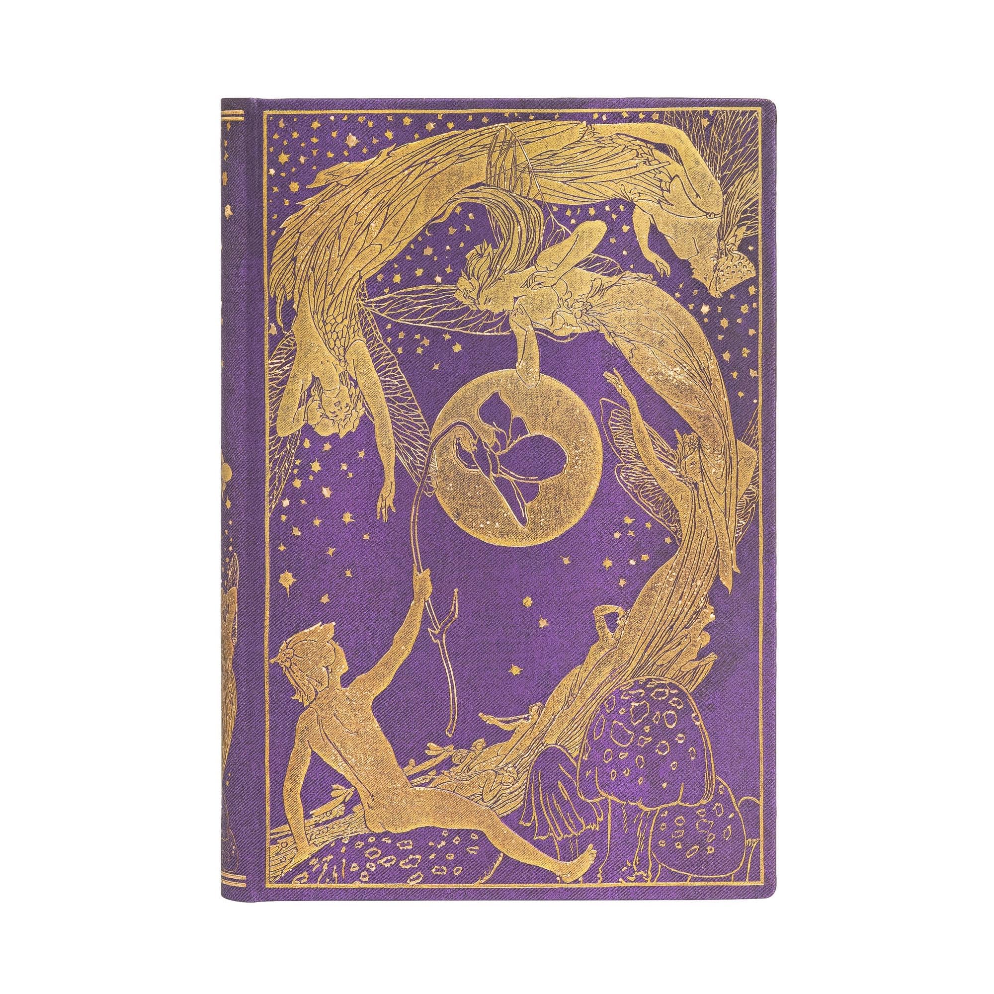 Violet Fairy Mini Lined Hardcover Journal, 176pg, 85GSM by Paperblanks (Lang's Fairy Books)