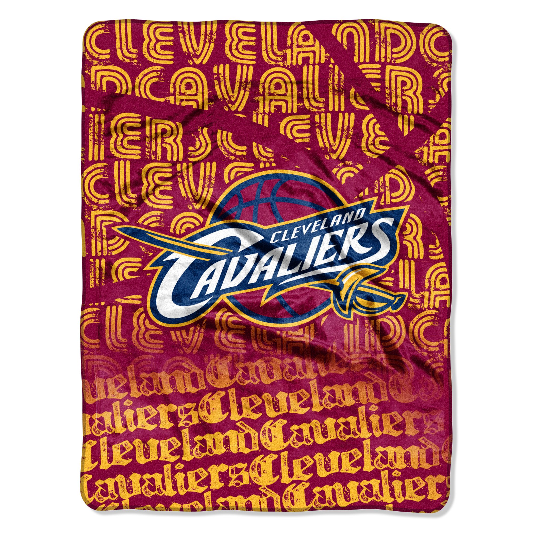 THE NORTHWEST COMPANY Oficjalnie licencjonowany koc NBA Redux Micro Raschel, wielokolorowy, 117 x 152 cm