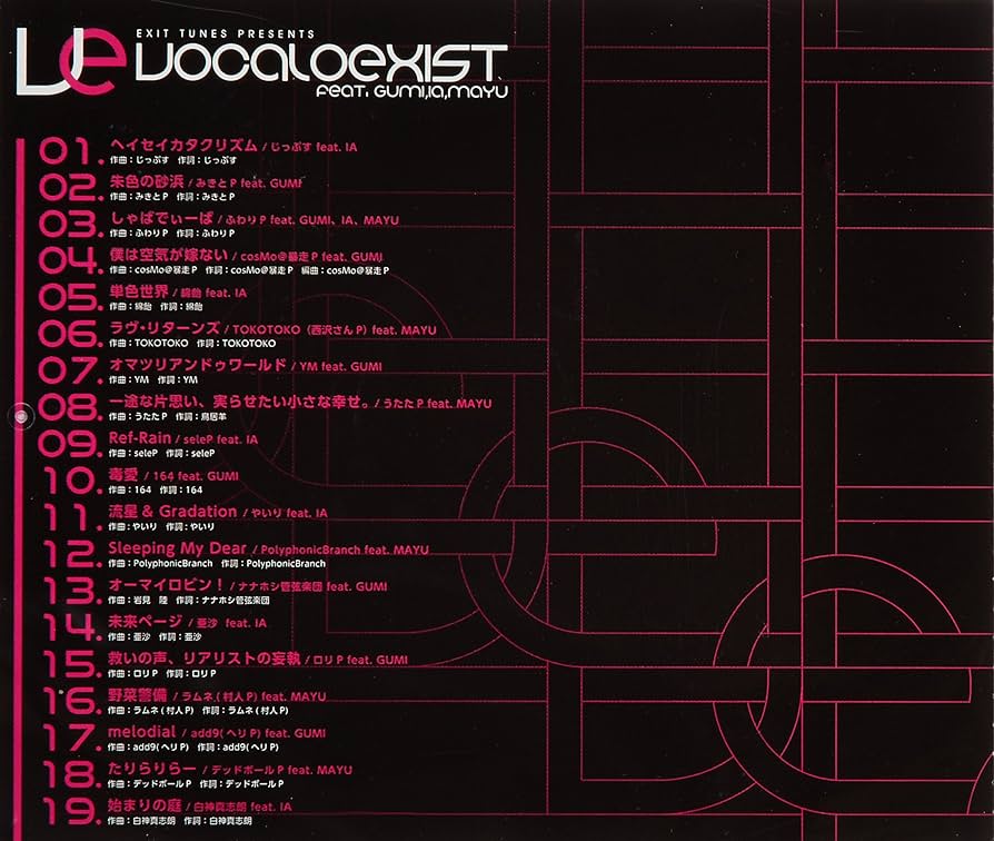 Amazon.co.jp: EXIT TUNES PRESENTS Vocaloexist (ボカロエグ