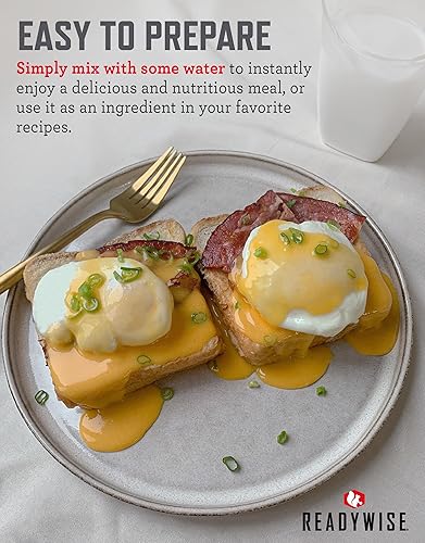 Vista 74 de READYWISE - Cubo orgánico, 90 porciones, comida de emergencia, MRE, suministro de alimentos, prefabricado, alimentos de supervivencia liofilizados