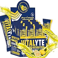 Vista 12 de Vitalyte Paquetes de electrolitos en polvo, mezcla de bebida de hidratación isotónica con electrolitos limpios, paquetes de rehidratación de una
