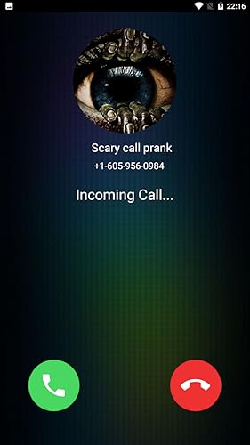 Fake video call horror eye Prank