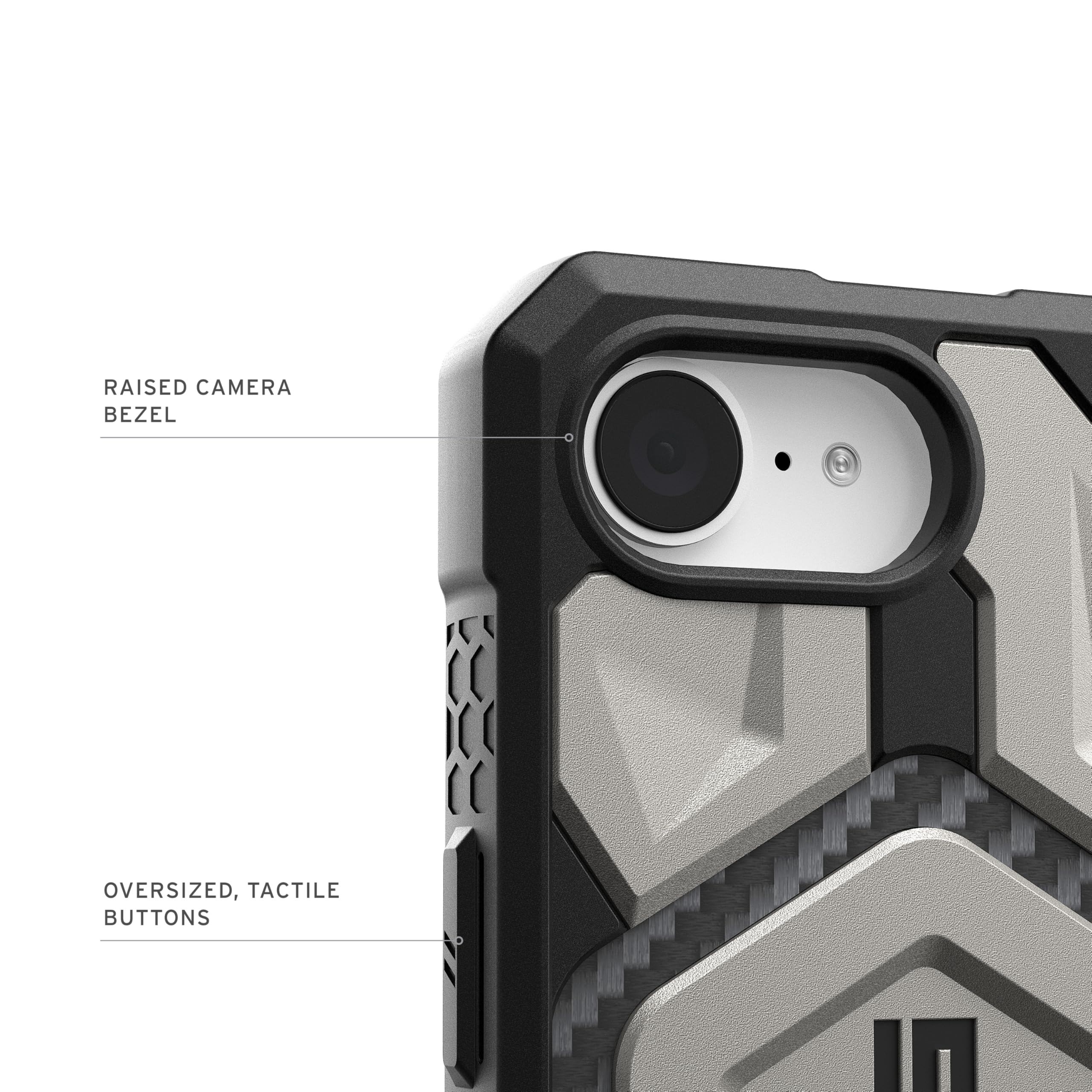 Amazon.co.jp: URBAN ARMOR GEAR UAG iPhone 16e ケース Monarch Pro用