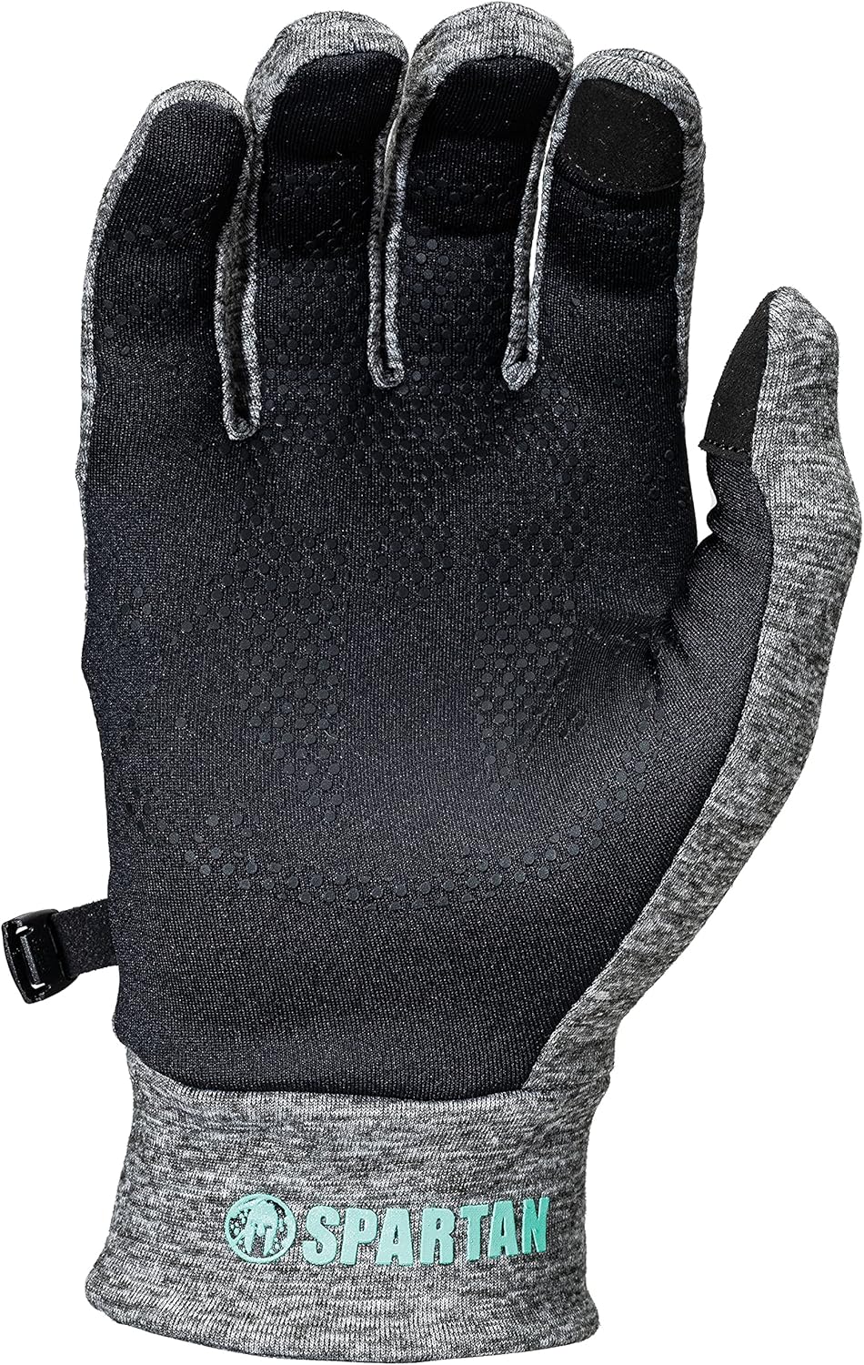 Franklin Sports Spartan Race Gloves - Mens + Womens Trail Runner Gloves - Pair - Black/Grey - Multi Sport Gloves image 2 of 2 B09GTZ2KYR
