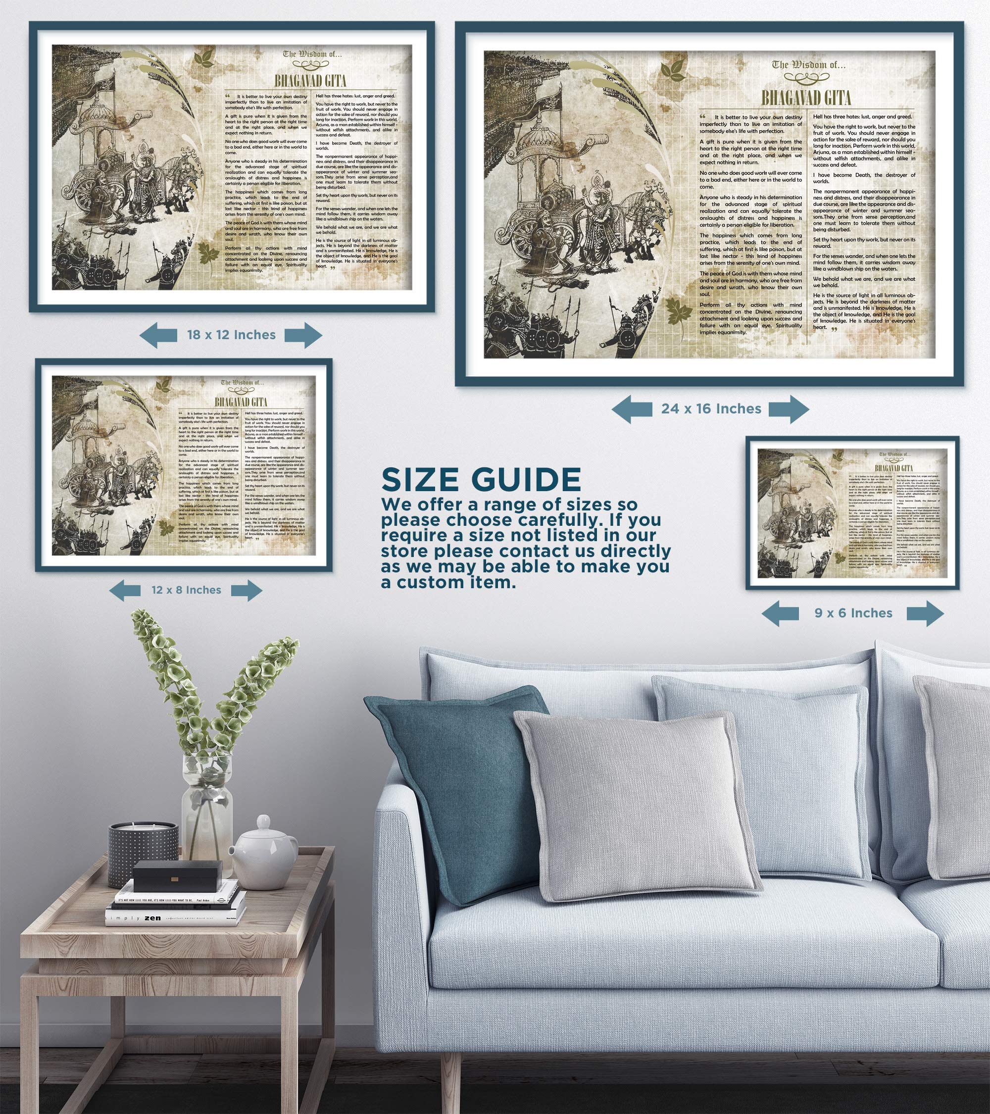 Shiva Making Bhaang Poster Hindouisme Dieux Indiens Religieux Culture Art Mural Poster Cadeau Chambre Décoration Maison Image Toile Poster 30 x 45 cm