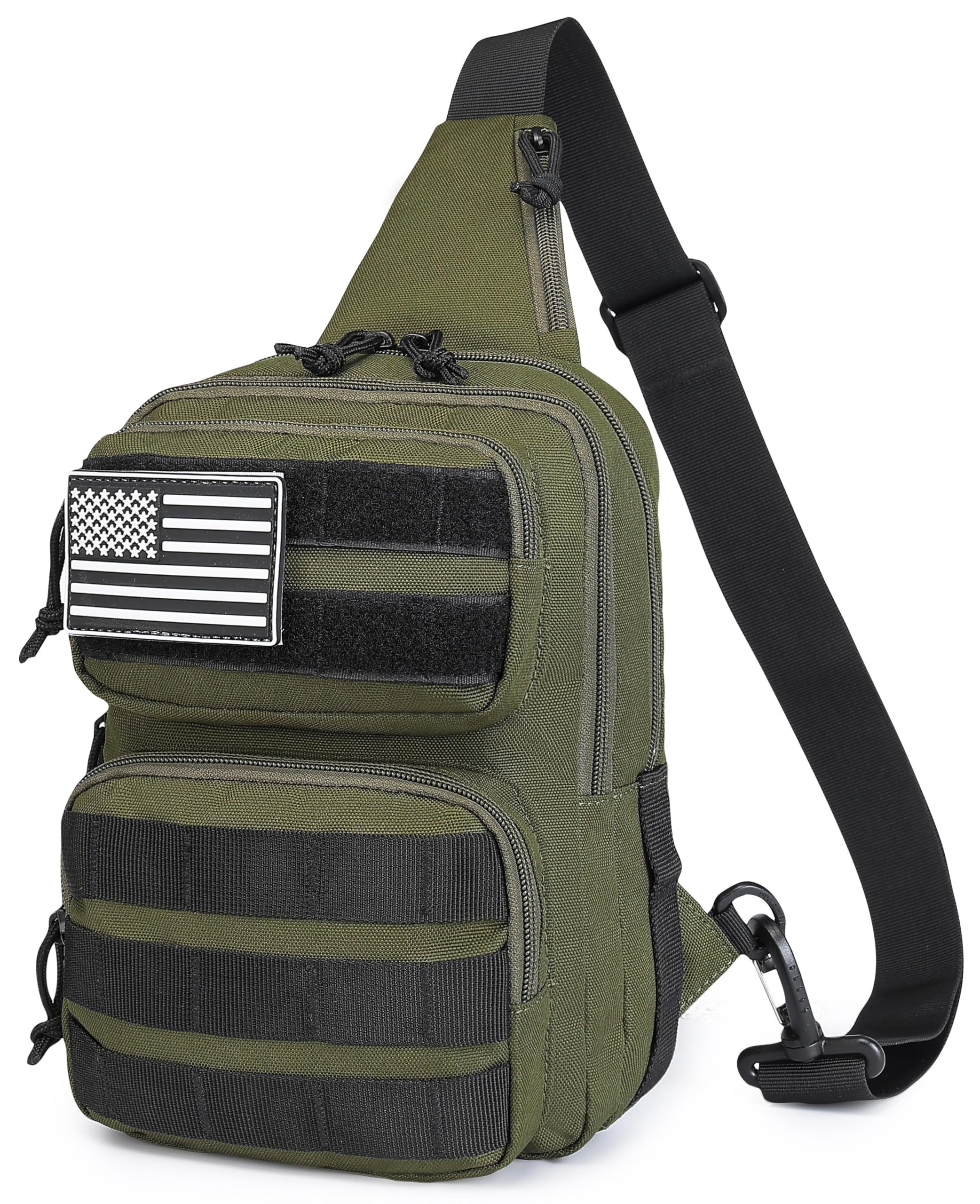 WotonyTactical Crossbody Bag for Men - Durable Sling Bag with Cross Body Design EDC Shoulder bag