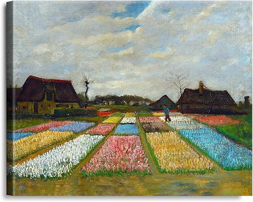 Miniatura 995 de A&T ARTWORK The Starry Night de Vincent Van Gogh. Tamaño del marco: 36 x 30 pulgadas, tamaño de la imagen: 30 x 24 pulgadas, reproducciones clásicas