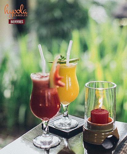 Miniatura 47 de HYOOLA Scented Votive Candles - Vanilla Votive Candles -12 Hour Burn Time - 9 Pack - European Made