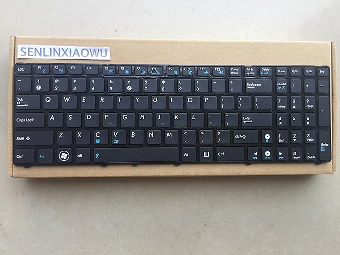 Bàn Phím Asus MP-10A73US-9201W AENJ2U01020 0KNB0-6204US00 US Keyboard | Shopee Việt Nam - Foto 4