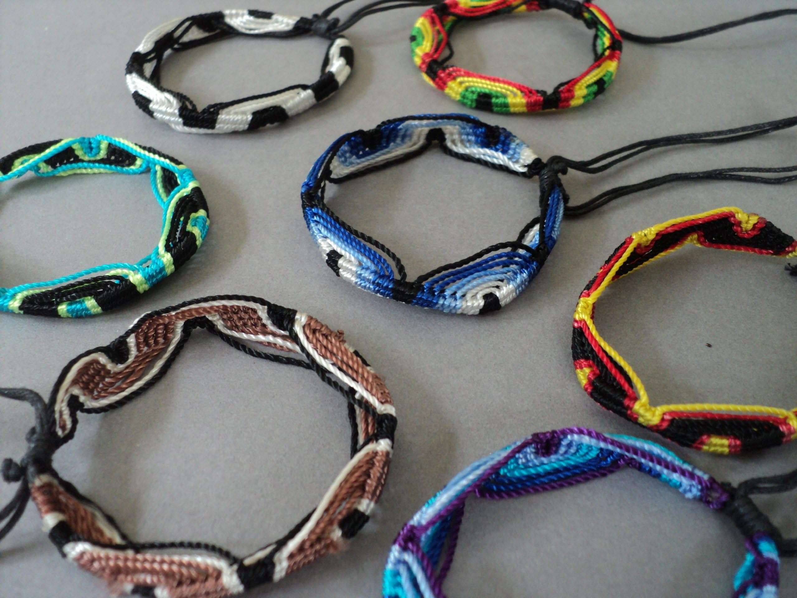 FRIENDSHIP PARTY BAGFriendship bracelet wristband BOYS PARTY BAG 5pcs