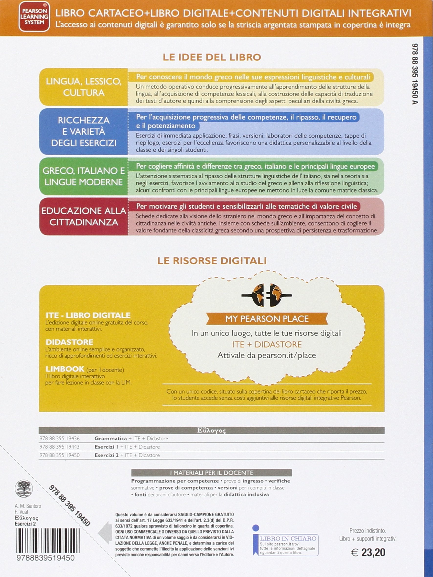 Eulogos. Per le Scuole superiori. Con e-book. Con espansione online. Esercizi 2 (Vol. 3)
