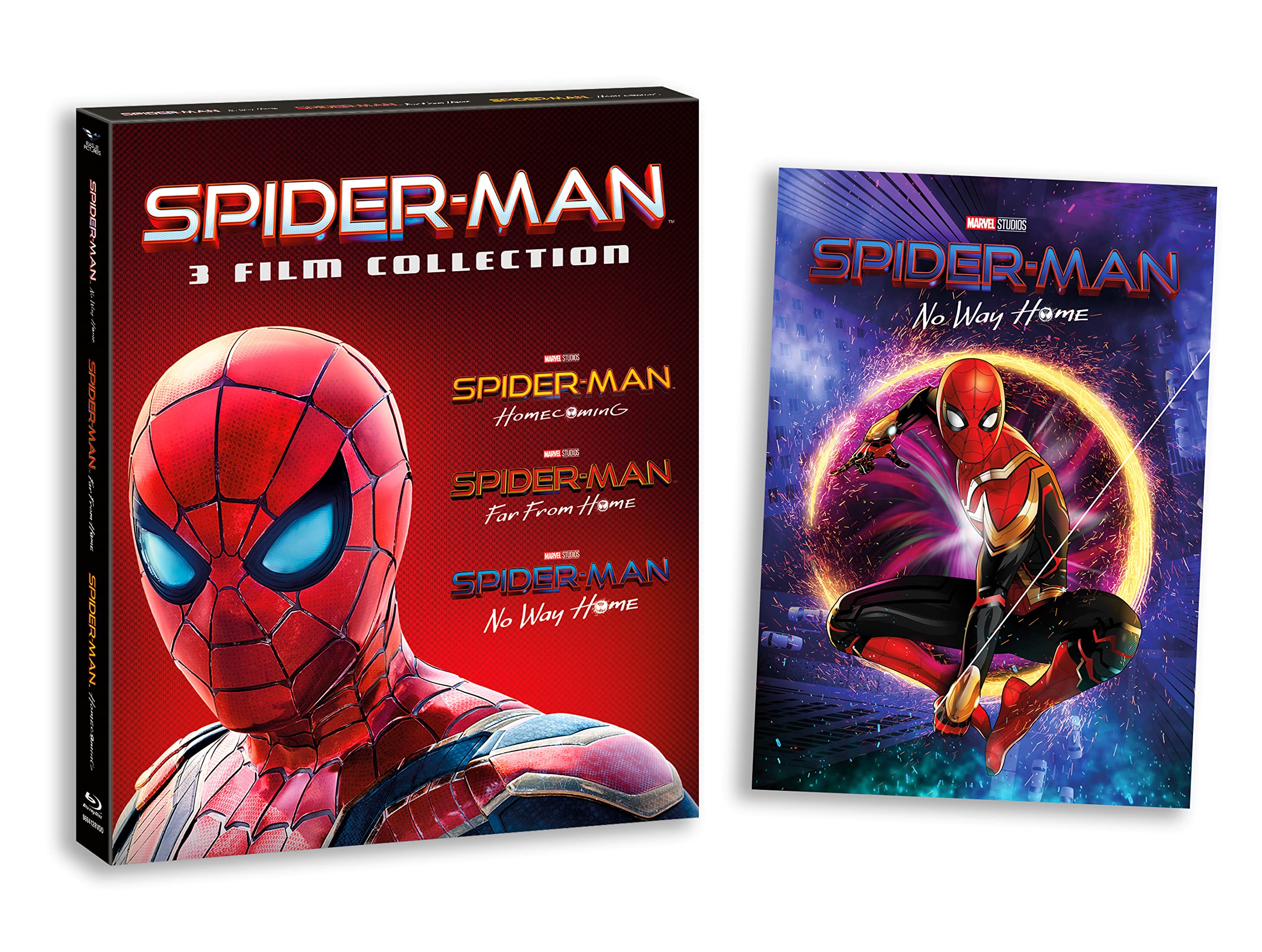 Cofanetto Spider-Man Home Collection 1-3 (3 Blu Ray)