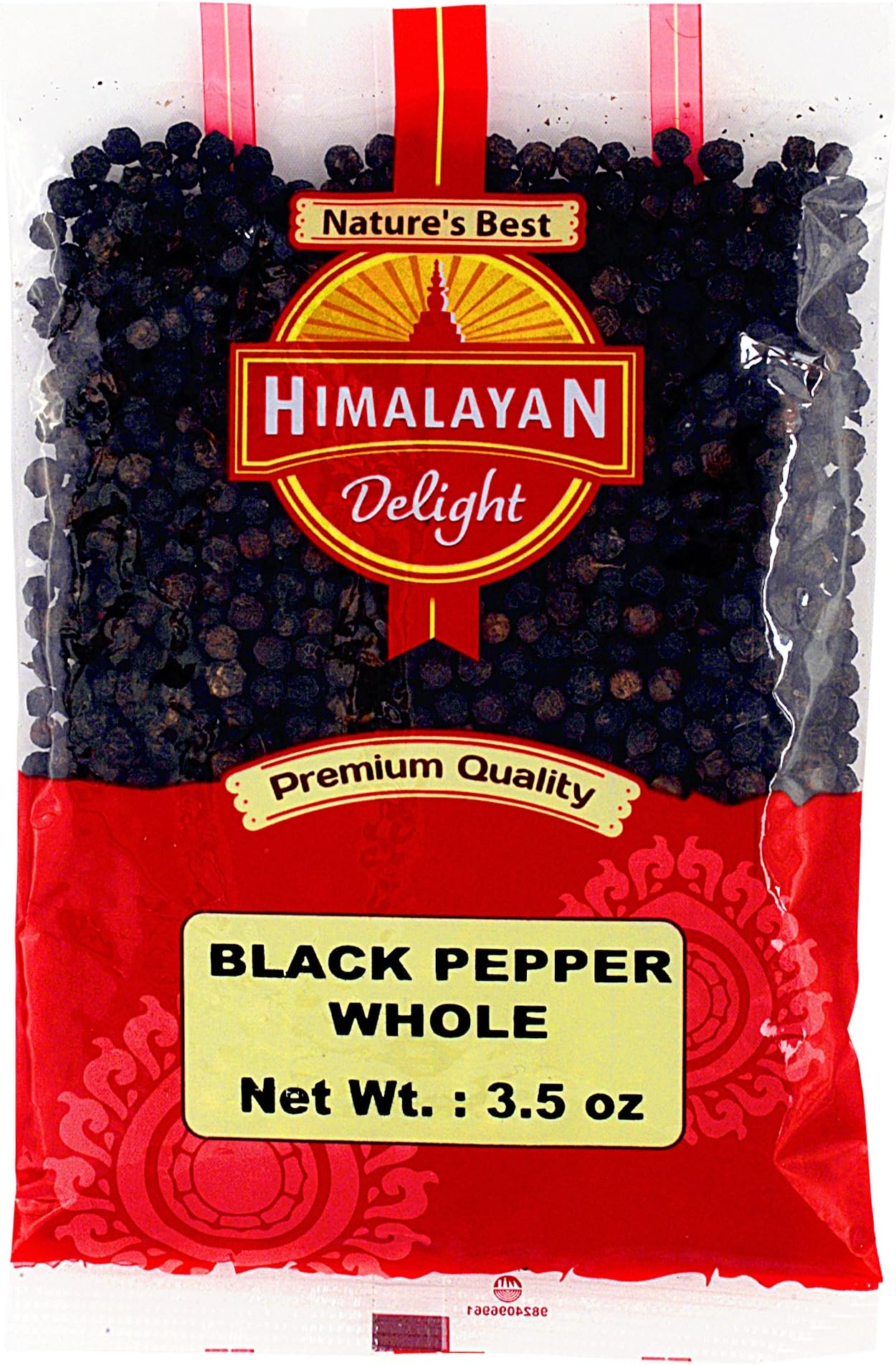 Nature's Best Himalayan Delight Black Pepper Whole, 3.5 oz