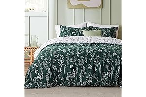 Bedsure Queen Comforter Set - Emerald Comforter