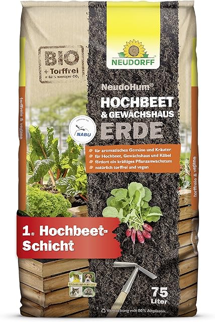 Neudorff Neudorff NeudoHum Hochbeet GewächshausErde Trauermücken — Erden