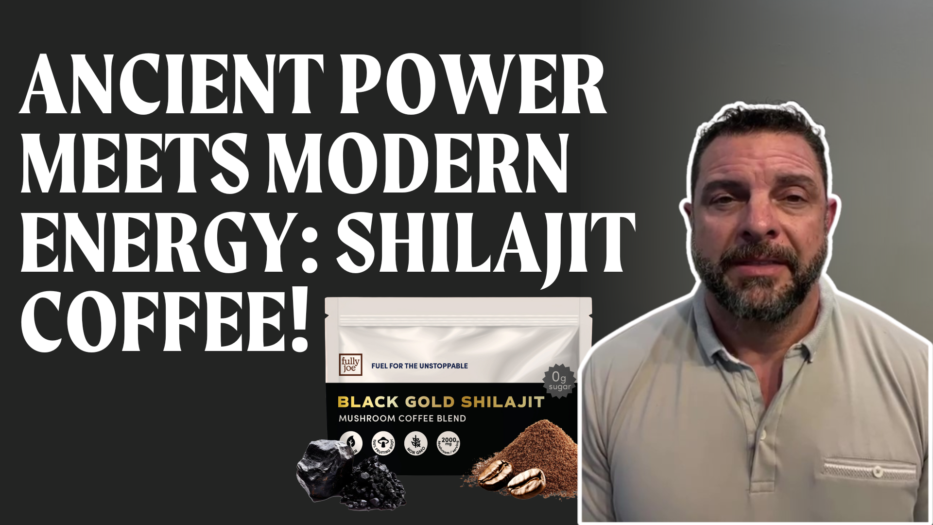 Amazon.com : Fully Joe's Shilajit Mushroom Coffee – Ancient