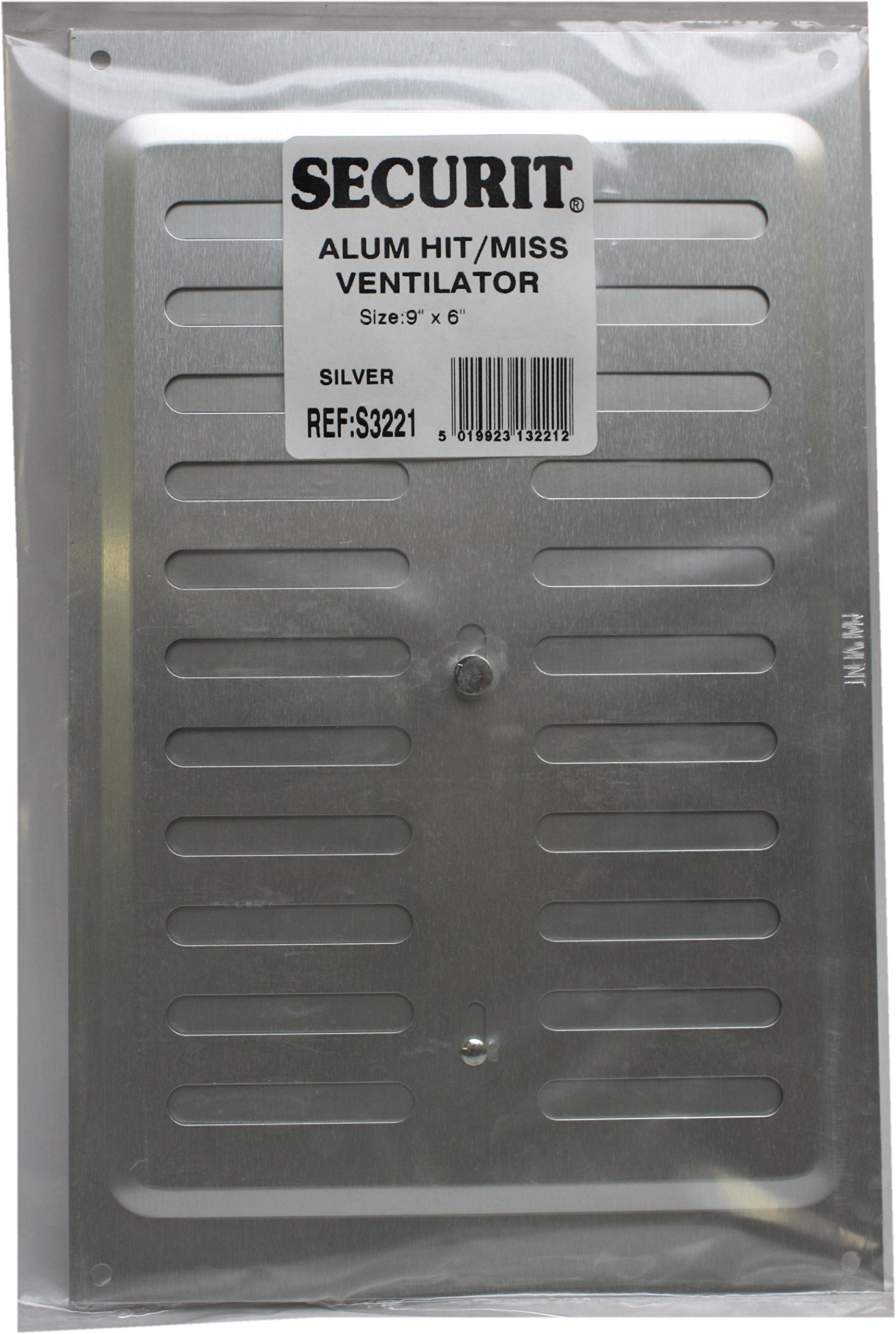 9" X 6" Aluminum Ventilation Grill Louver Vent Cover Air - View #6