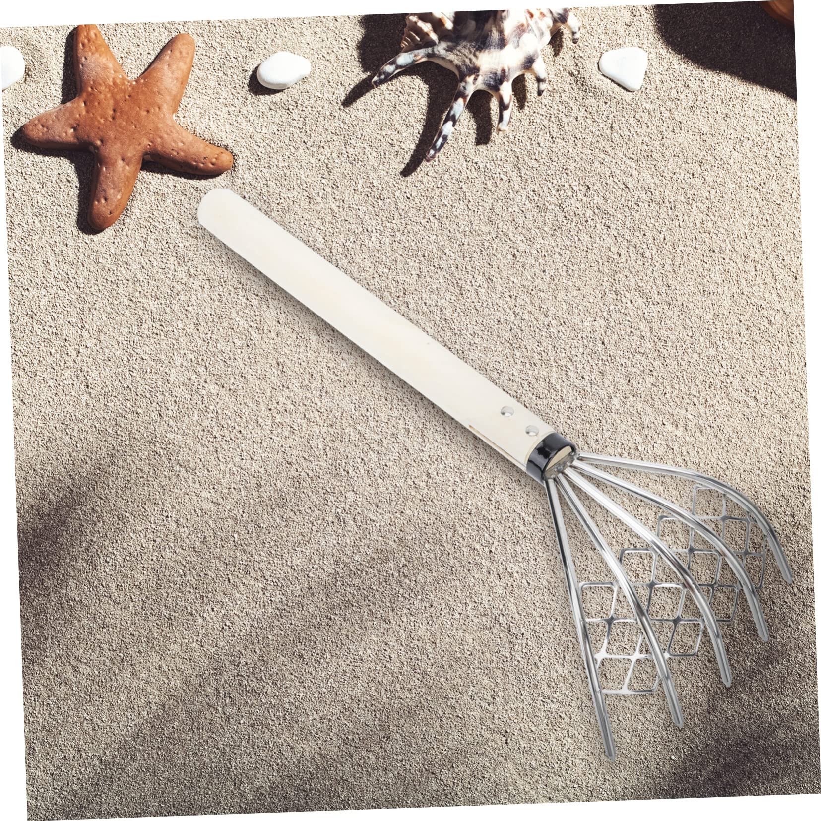 Toyvian 2 Stck. Handrechen mit Ergonomischer Klammrechen zum Graben von Meeresfrüchten und Lockern für Einsatz Am Strand