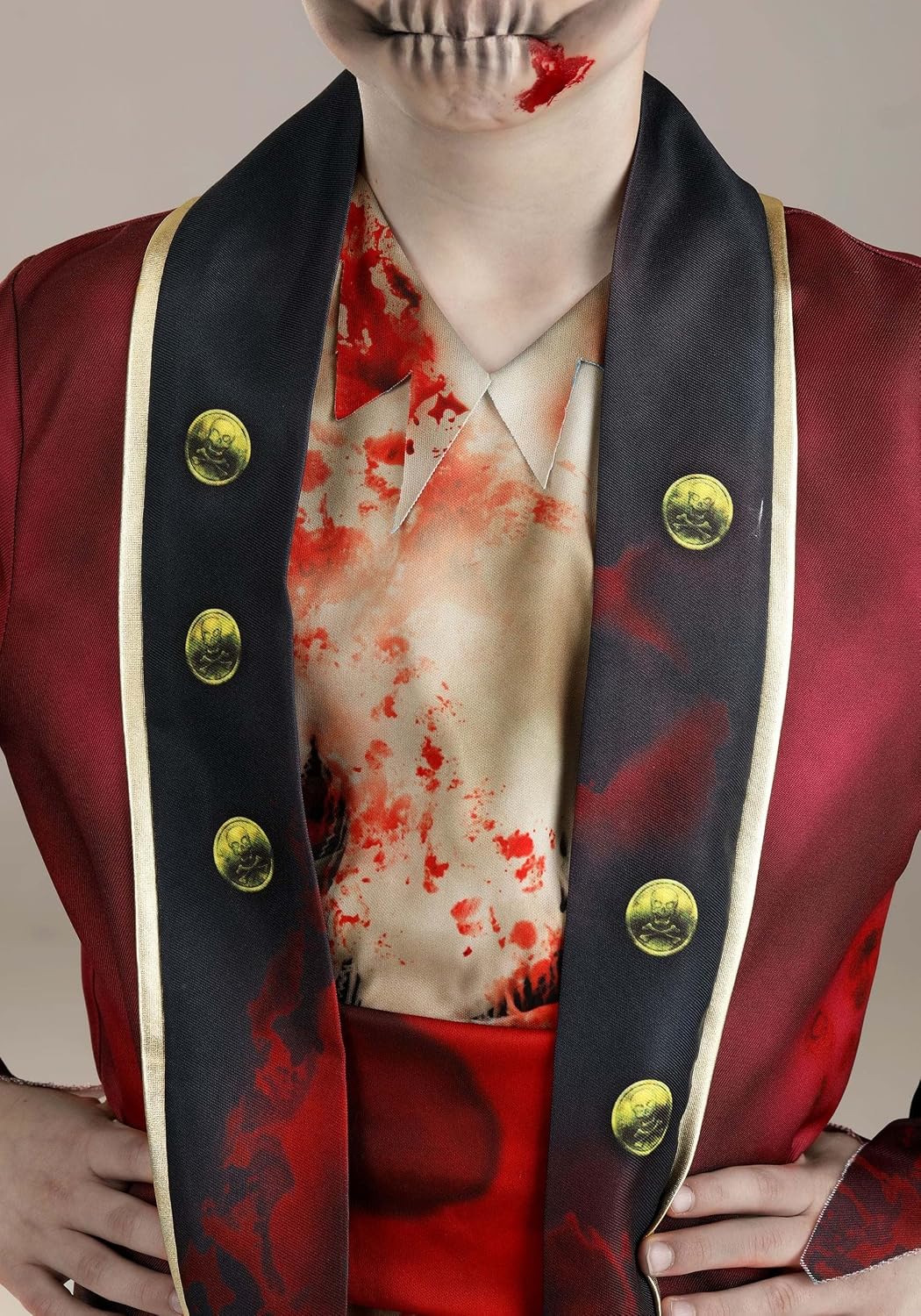Kid's Zombie Pirate Costume, Kid's Classic Halloween Costume, Scary Undead Zombie Pirate for Children