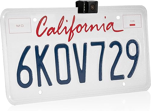 Miniatura 4 de BOYO VTL17IRTJ - Cámara oculta de respaldo para matrícula con visión nocturna y líneas de estacionamiento activas (negro)