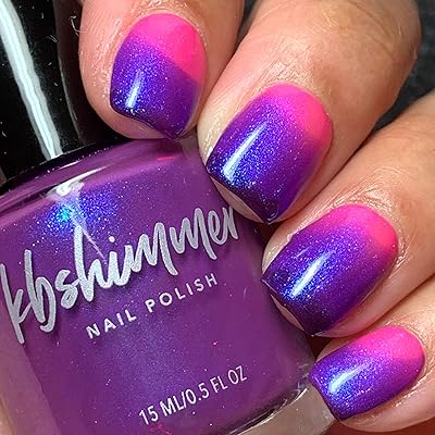 KBShimmer Aft Backwards Tri-Thermal Nail Polish - 0.5 oz Full Sized Bottle