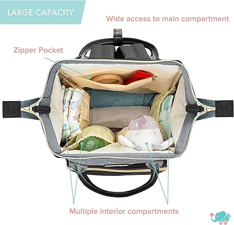 diaper bolsa with lots of compartments