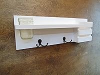 Vista 5 de Coat Hooks - Mail Holder - Shelf