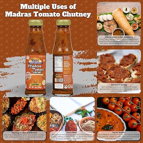 Vista 39 de Salsa de mostaza india Rani 7 oz (200 g) ~ Todo natural, tarro de vidrio, listo para comer, vegano ~ Sin gluten Sin OMG Origen indio