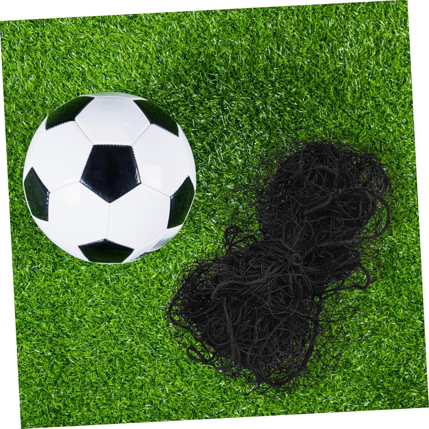 Soccer Goal Net Replacement High Density Woven Football Trainer Net for Outdoor Practice Weatherproof Sports Netting with Enhanced Visibility for Efficient Setup and Durability